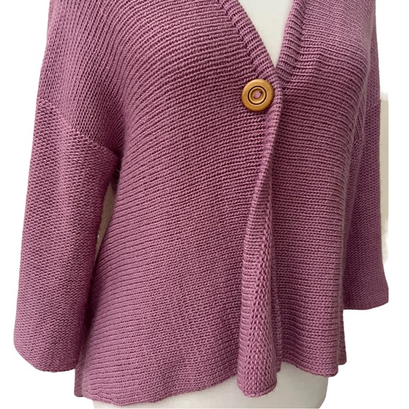 Alpaca by Karim Sweater Cardigan Size Medium - Picture 7 of 12